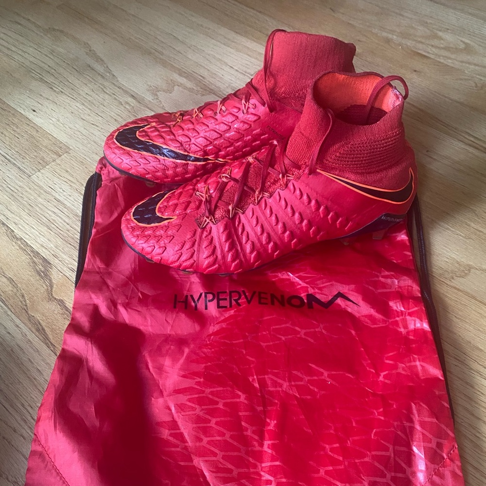 Nike Hypervenom 3 DF FG “University Red”